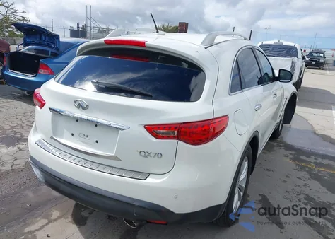 2014 Infiniti Qx70 z USA, uszkodzony, nr VIN JN8CS1MU3EM451728
